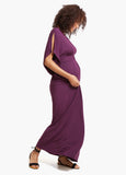 Model is 5’10”, 4 months pregnant, and wears size S.||Plum