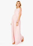 Model is 5'9", 7 1/2 months pregnant, wears size S.||Blush