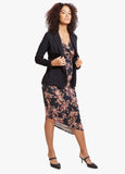 Model is 5’10”, 4 months pregnant, and wears size S.||Black Leaf