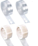 XNX DIY Balloon Arch Garland Decorating Strip Kit 16Ft, Balloon Tape Strip with 2 Rolls Balloon Glue Point Dots 200 Stickers For Party Decoration