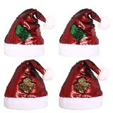 4Pcs Santa Claus Christmas Hats - Hat / Huntyourhat Accessoriess Adults Christmas Claus Costume