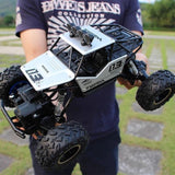 4x4 Rock Crawler Climbing RC Car - 4 Colors Hot Trending Deal SILVER 