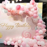 XNX DIY Balloon Arch Garland Decorating Strip Kit 16Ft, Balloon Tape Strip with 2 Rolls Balloon Glue Point Dots 200 Stickers For Party Decoration