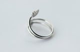 LOTUS STERLING SILVER ADJUSTABLE RING