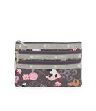 3-Zip Cosmetic, Accessories and Cosmetic Bag, LeSportsac, Yoga Pets print