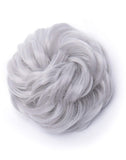 Scrunchy Scrunchie Hair Bun Updo Hairpiece Hair Ribbon Ponytail Extensions Hair Extensions Wavy Curly Messy Hair Bun Extensions Donut Hair Chignons Hair Piece Wig Medium Brown