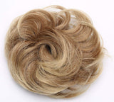 Scrunchy Scrunchie Hair Bun Updo Hairpiece Hair Ribbon Ponytail Extensions Hair Extensions Wavy Curly Messy Hair Bun Extensions Donut Hair Chignons Hair Piece Wig Medium Brown