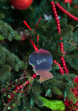 Personalized Mirrored Acrylic Christmas Ornaments