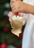 Personalized Mirrored Acrylic Christmas Ornaments