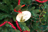 Personalized Mirrored Acrylic Christmas Ornaments