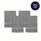Plush Bath Towel Set of 4