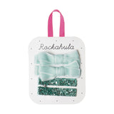 Velvet and Glitter Clips