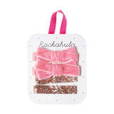 Velvet and Glitter Clips