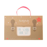 My School Hair Set - Red