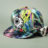 Graffiti Big Eyes Baseball Caps