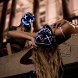Purge Halloween Led Mask
