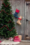 Personalized Christmas Stockings - Burlap, Plaid & Buffalo Check