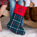 Personalized Christmas Stockings - Burlap, Plaid & Buffalo Check