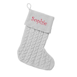 Personalized Christmas Stockings - Burlap, Plaid & Buffalo Check