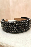 Black Crown Jewelled Headband