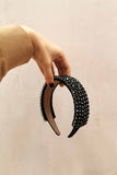 Black Crown Jewelled Headband