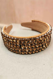 Gold Crown Jewelled Headband