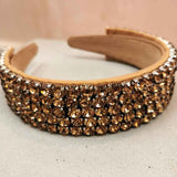 Gold Crown Jewelled Headband
