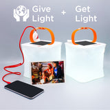 Give Light, Get Light Phone Charger Package