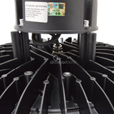 LED UFO High Bay - 240W - Hook Mount - 200V to 480V - Tempered Glass - (UL+DLC)