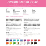 Personalized Pashmina Poncho - Garnet