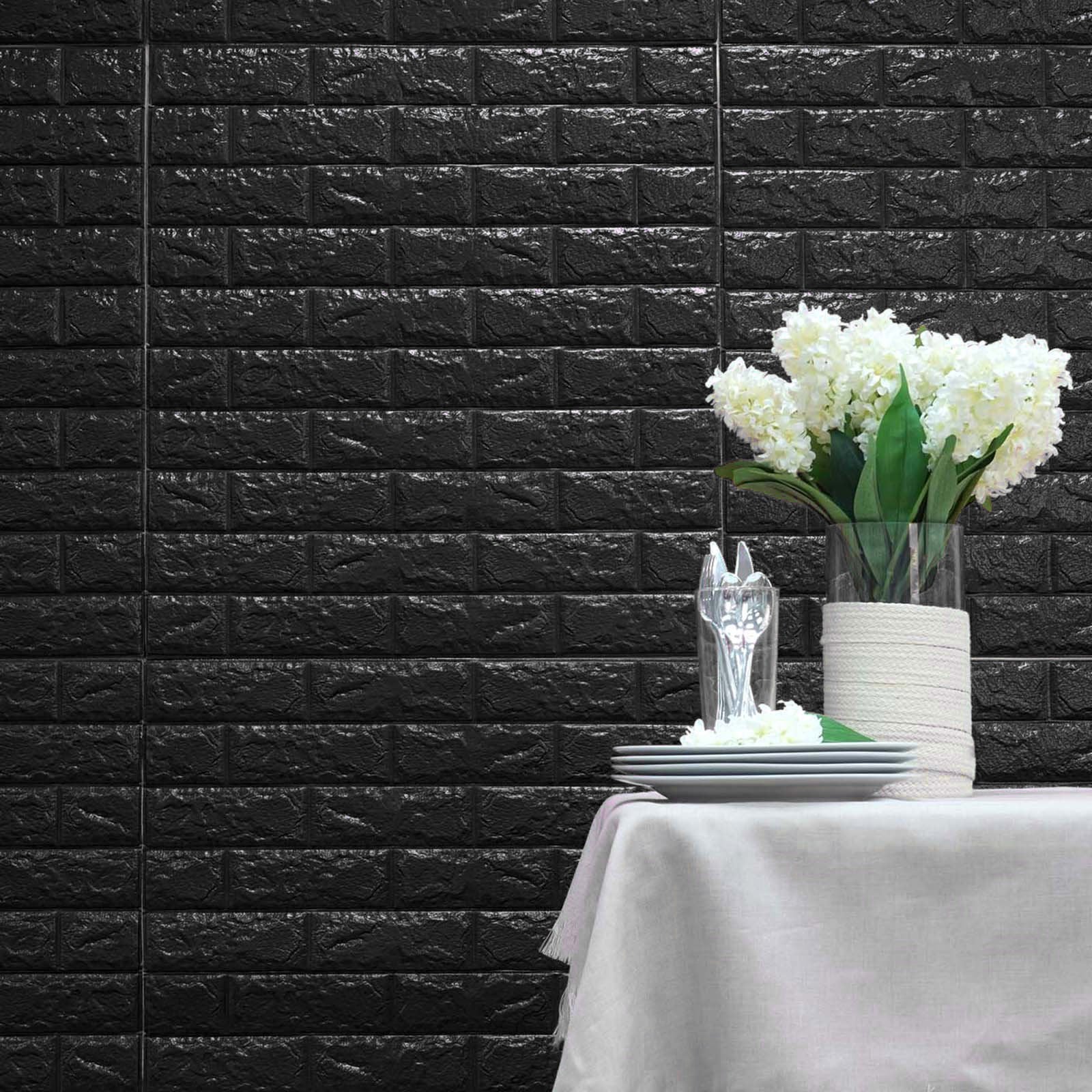 3D Foam bricks wall design