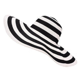 Huge Brim Sun Hats 7.1''/18cm Paper Straw Summer Hats for Womens Ladies UV Protect Floppy Beach Hats Kentucky Derby Party Dress