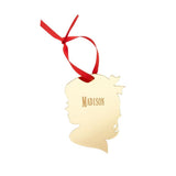 Personalized Mirrored Acrylic Christmas Ornaments