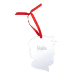 Personalized Mirrored Acrylic Christmas Ornaments