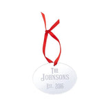 Personalized Mirrored Acrylic Christmas Ornaments