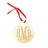 Personalized Mirrored Acrylic Christmas Ornaments