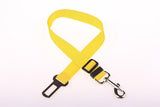 Adjustable Dog Seat Belt Pet Supplies Online Store Yellow 
