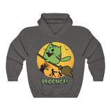 Art Your Cat Broomcat - Hoodie