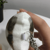 Art Your Cat Fluffy Keychain with YOUR PET