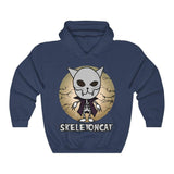 Art Your Cat Skeletoncat - Hoodie