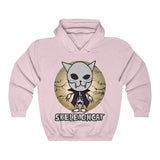 Art Your Cat Skeletoncat - Hoodie