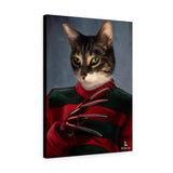 Art Your Cat The krueger - Custom (Your Pet) Halloween Portrait