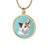 Art Your Cat YOUR CAT - Single Loop Necklace