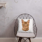 Art Your Cat Your Cat - Throw Pillow