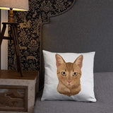 Art Your Cat Your Cat - Throw Pillow