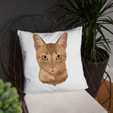 Art Your Cat Your Cat - Throw Pillow