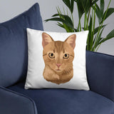 Art Your Cat Your Cat - Throw Pillow