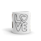 Art Your Cat YOUR CAT - White Glossy Mug