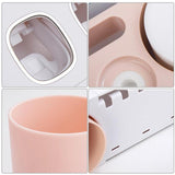 Automatic Toothpaste Dispenser Bathroom Organizer Hot Trending Deal 