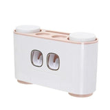 Automatic Toothpaste Dispenser Bathroom Organizer Hot Trending Deal Pink 